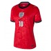 Anglie Jude Bellingham #10 Dámské Venkovní Dres MS 2026 Krátkým Rukávem Anglie Jude Bellingham #10 Dámské Venkovní Dres MS 2026 Krátkým Rukávem